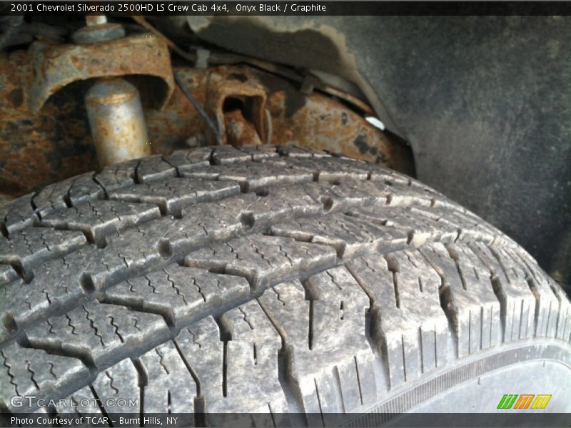 Onyx Black / Graphite 2001 Chevrolet Silverado 2500HD LS Crew Cab 4x4