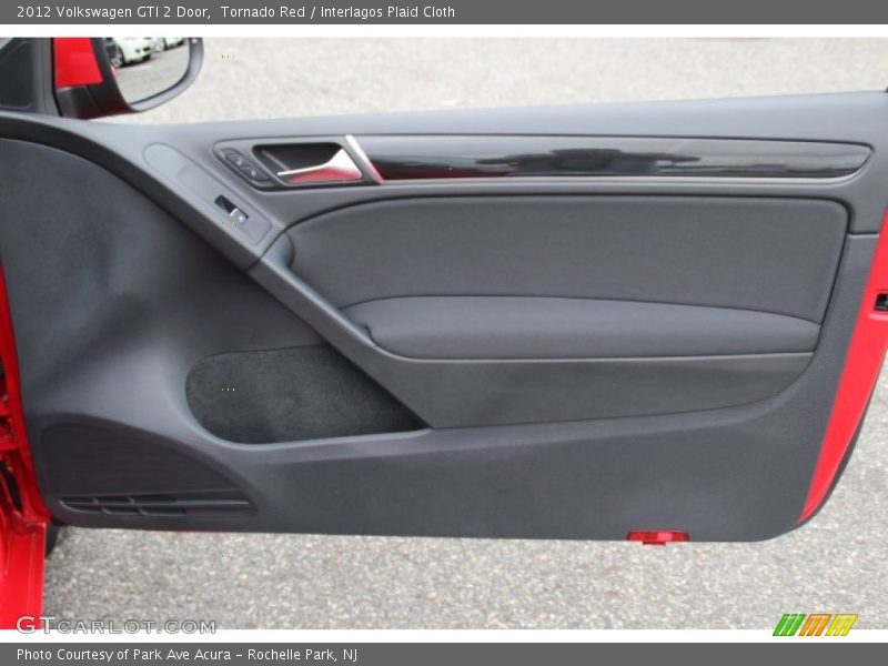 Tornado Red / Interlagos Plaid Cloth 2012 Volkswagen GTI 2 Door