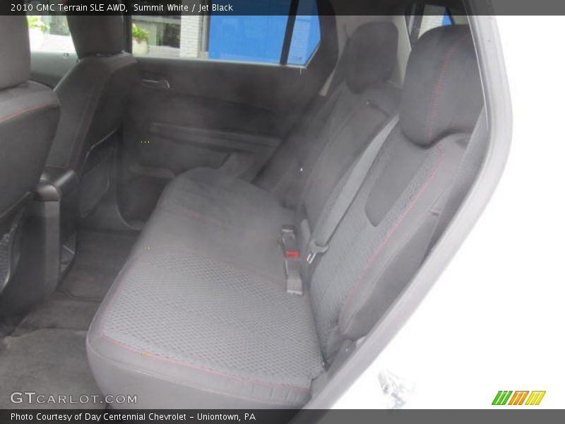 Summit White / Jet Black 2010 GMC Terrain SLE AWD