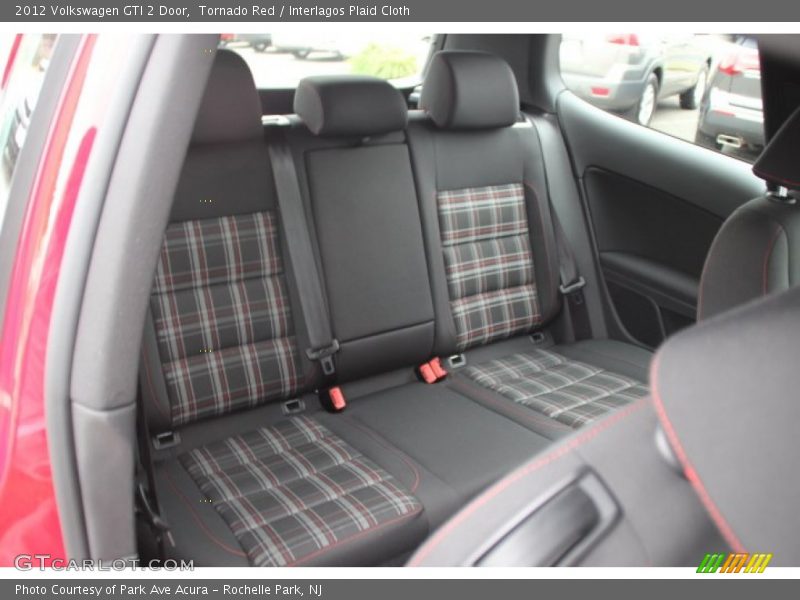 Tornado Red / Interlagos Plaid Cloth 2012 Volkswagen GTI 2 Door