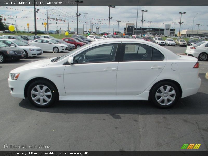  2014 Lancer ES Wicked White