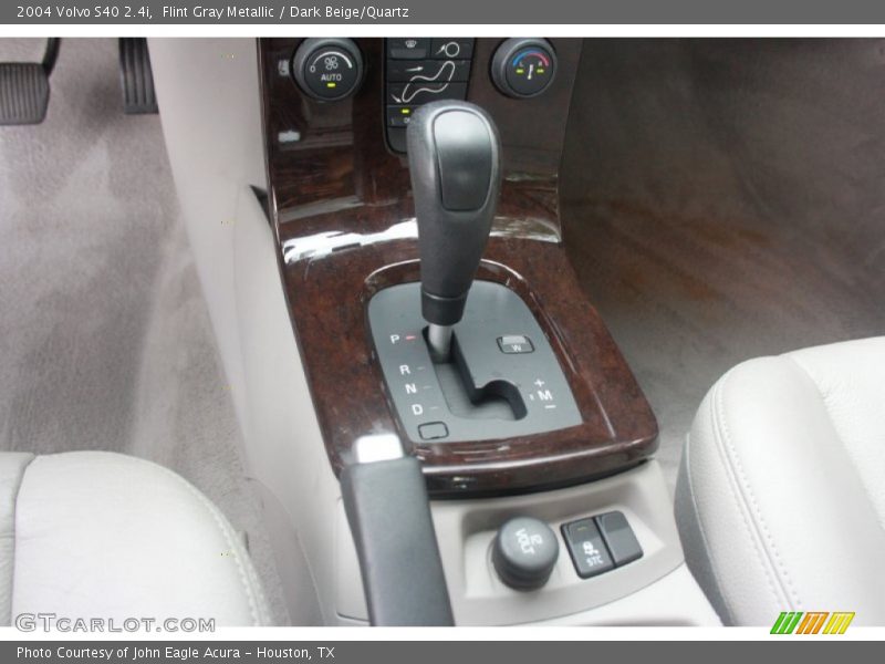 Flint Gray Metallic / Dark Beige/Quartz 2004 Volvo S40 2.4i