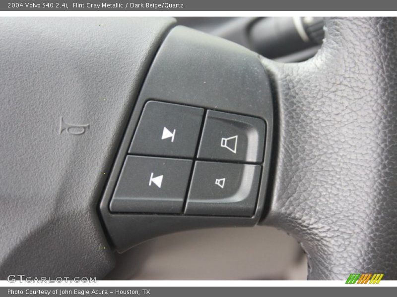 Flint Gray Metallic / Dark Beige/Quartz 2004 Volvo S40 2.4i