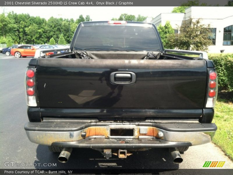 Onyx Black / Graphite 2001 Chevrolet Silverado 2500HD LS Crew Cab 4x4