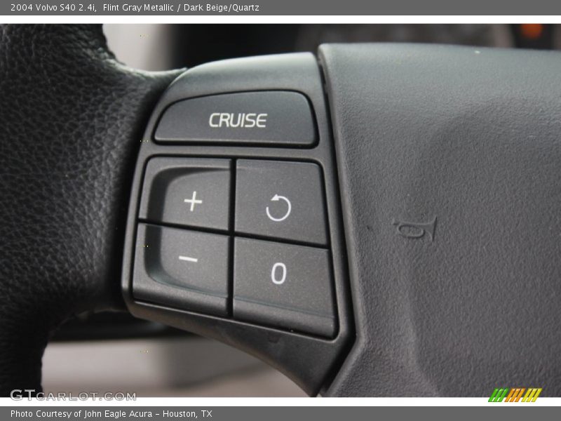 Flint Gray Metallic / Dark Beige/Quartz 2004 Volvo S40 2.4i