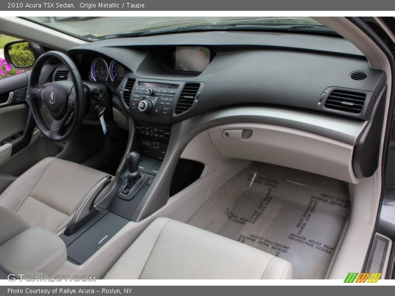 Grigio Metallic / Taupe 2010 Acura TSX Sedan