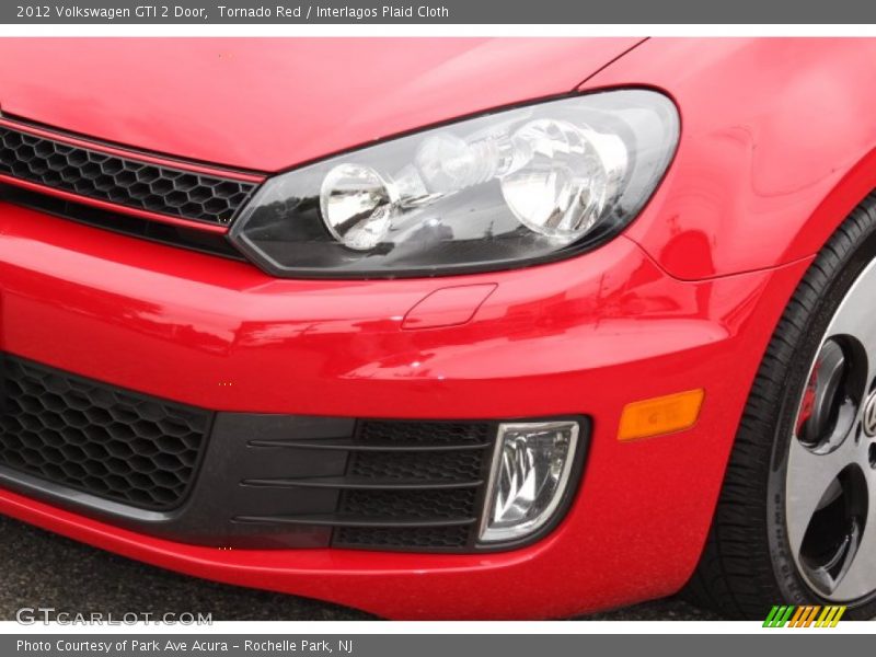 Tornado Red / Interlagos Plaid Cloth 2012 Volkswagen GTI 2 Door