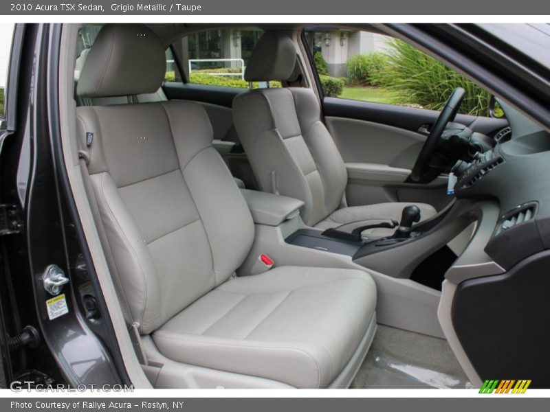 Grigio Metallic / Taupe 2010 Acura TSX Sedan