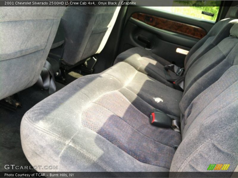 Onyx Black / Graphite 2001 Chevrolet Silverado 2500HD LS Crew Cab 4x4
