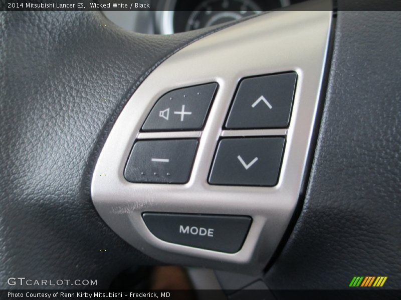 Controls of 2014 Lancer ES