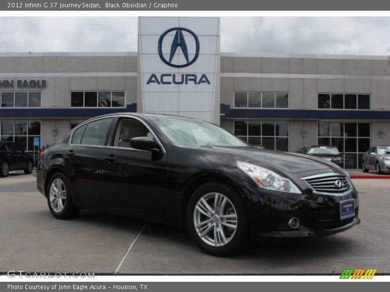 Black Obsidian / Graphite 2012 Infiniti G 37 Journey Sedan