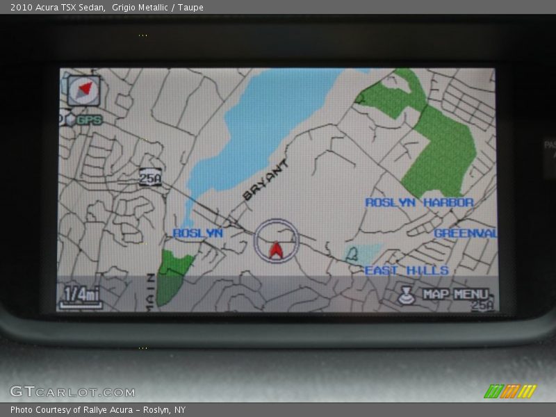 Grigio Metallic / Taupe 2010 Acura TSX Sedan