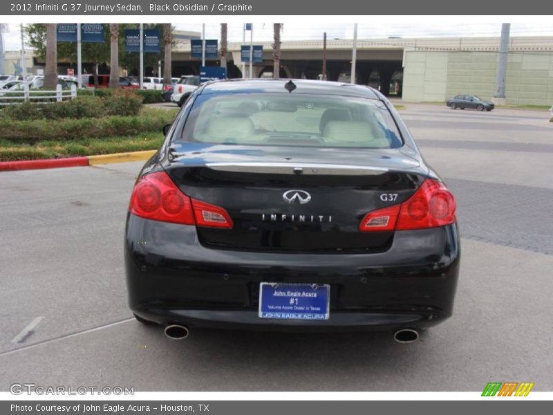 Black Obsidian / Graphite 2012 Infiniti G 37 Journey Sedan