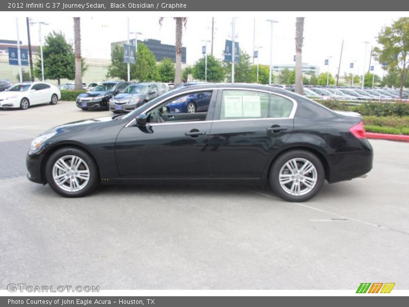 Black Obsidian / Graphite 2012 Infiniti G 37 Journey Sedan