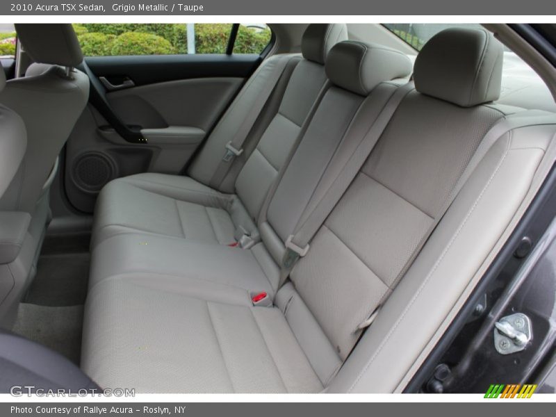 Grigio Metallic / Taupe 2010 Acura TSX Sedan