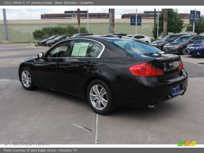 Black Obsidian / Graphite 2012 Infiniti G 37 Journey Sedan