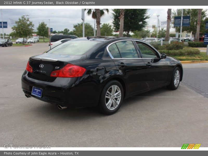 Black Obsidian / Graphite 2012 Infiniti G 37 Journey Sedan