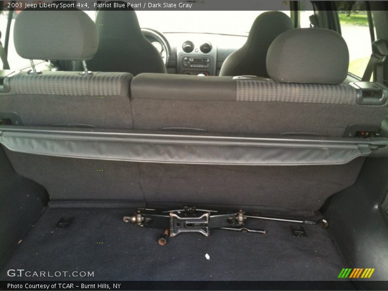 Patriot Blue Pearl / Dark Slate Gray 2003 Jeep Liberty Sport 4x4