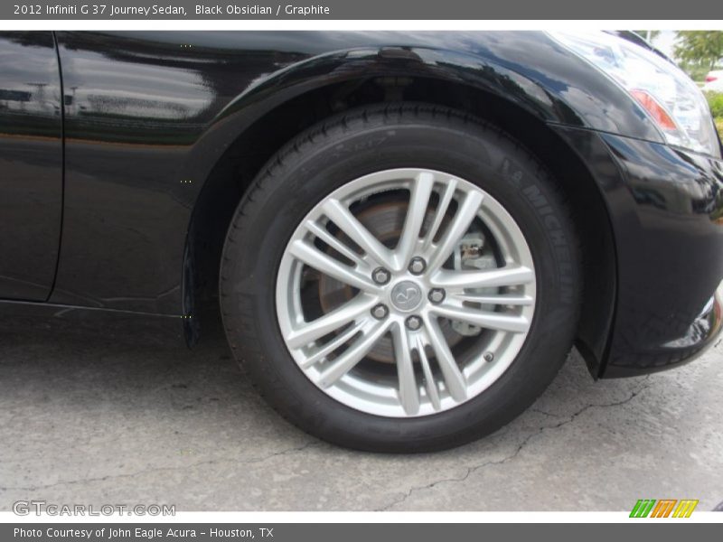 Black Obsidian / Graphite 2012 Infiniti G 37 Journey Sedan