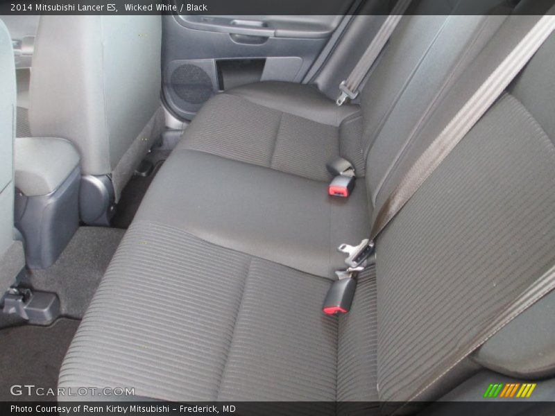 Wicked White / Black 2014 Mitsubishi Lancer ES