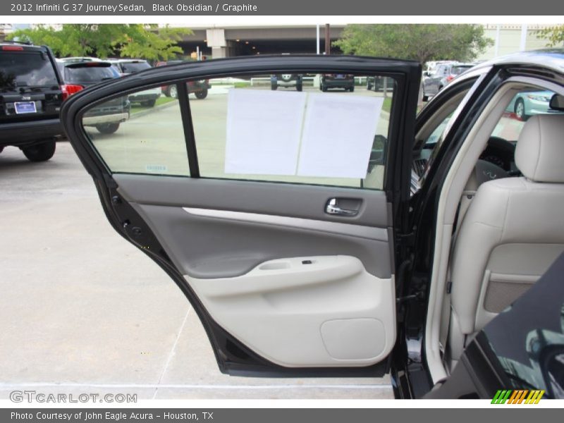 Black Obsidian / Graphite 2012 Infiniti G 37 Journey Sedan