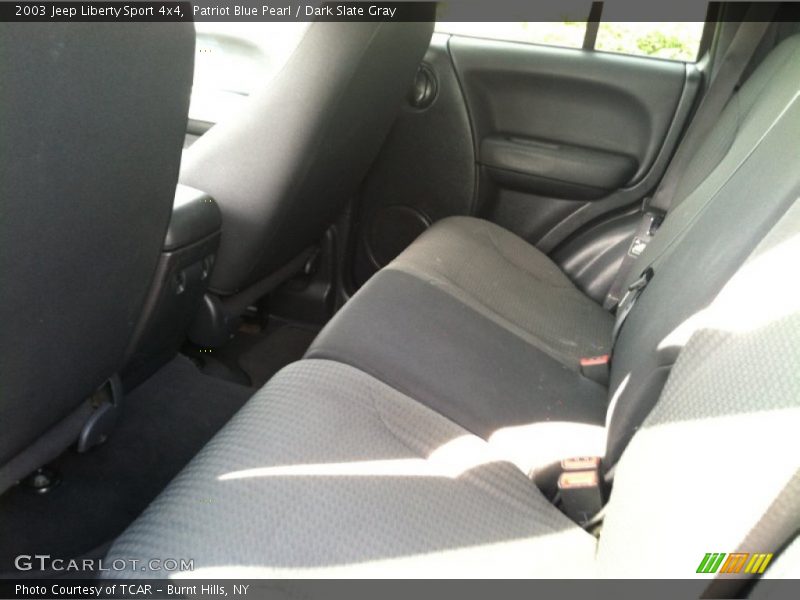 Patriot Blue Pearl / Dark Slate Gray 2003 Jeep Liberty Sport 4x4