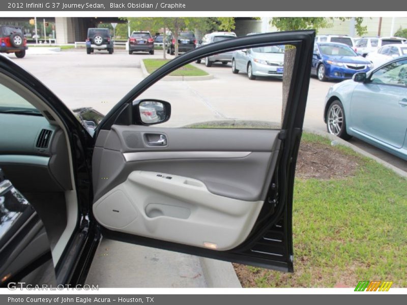 Black Obsidian / Graphite 2012 Infiniti G 37 Journey Sedan