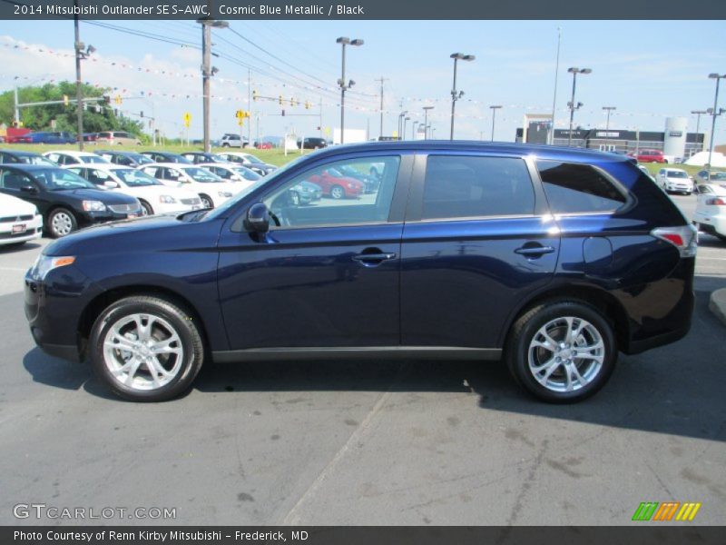  2014 Outlander SE S-AWC Cosmic Blue Metallic