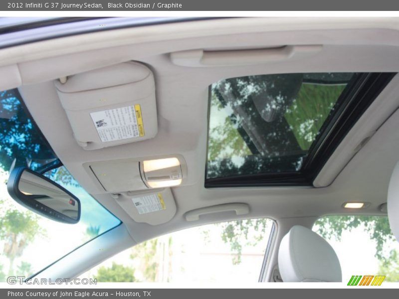 Black Obsidian / Graphite 2012 Infiniti G 37 Journey Sedan