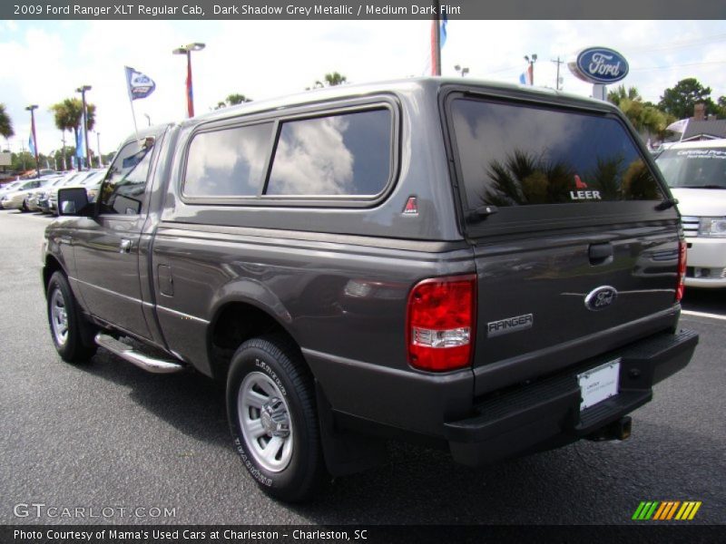 Dark Shadow Grey Metallic / Medium Dark Flint 2009 Ford Ranger XLT Regular Cab