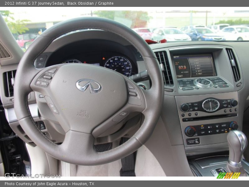 Black Obsidian / Graphite 2012 Infiniti G 37 Journey Sedan