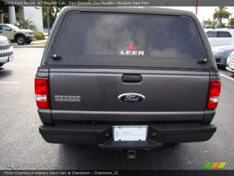 Dark Shadow Grey Metallic / Medium Dark Flint 2009 Ford Ranger XLT Regular Cab