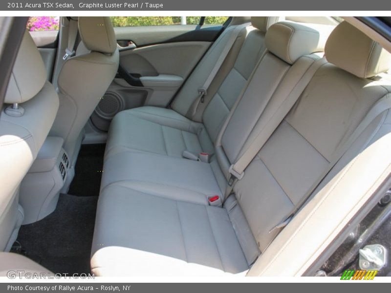 Graphite Luster Pearl / Taupe 2011 Acura TSX Sedan