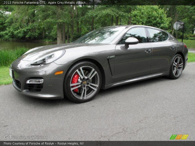 Front 3/4 View of 2013 Panamera GTS