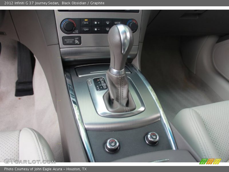 Black Obsidian / Graphite 2012 Infiniti G 37 Journey Sedan