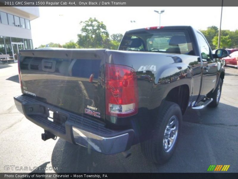 Onyx Black / Dark Titanium 2011 GMC Sierra 1500 Regular Cab 4x4