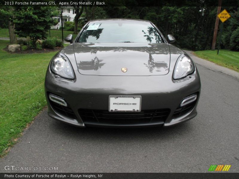 Agate Grey Metallic / Black 2013 Porsche Panamera GTS