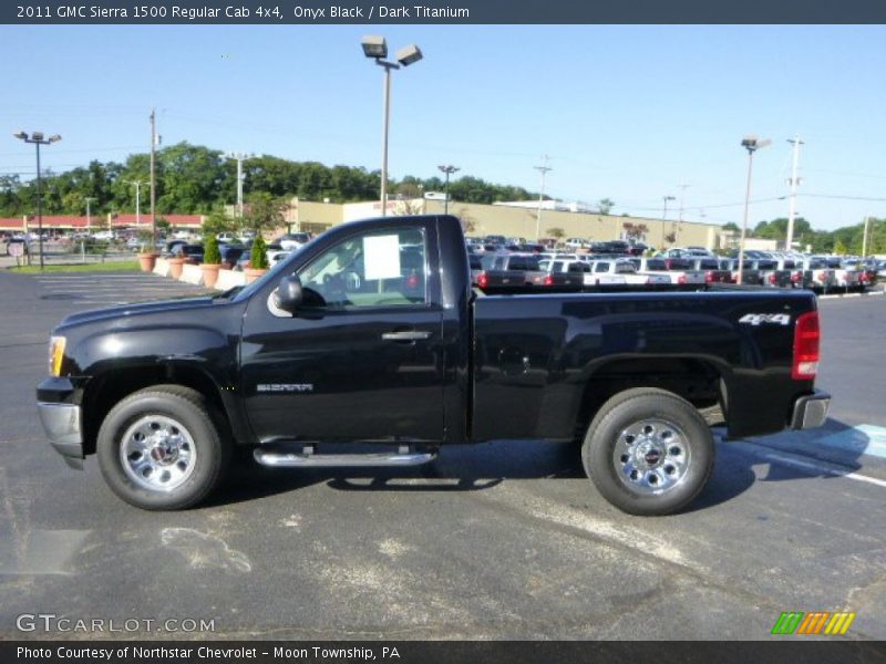 Onyx Black / Dark Titanium 2011 GMC Sierra 1500 Regular Cab 4x4