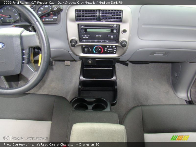 Dark Shadow Grey Metallic / Medium Dark Flint 2009 Ford Ranger XLT Regular Cab