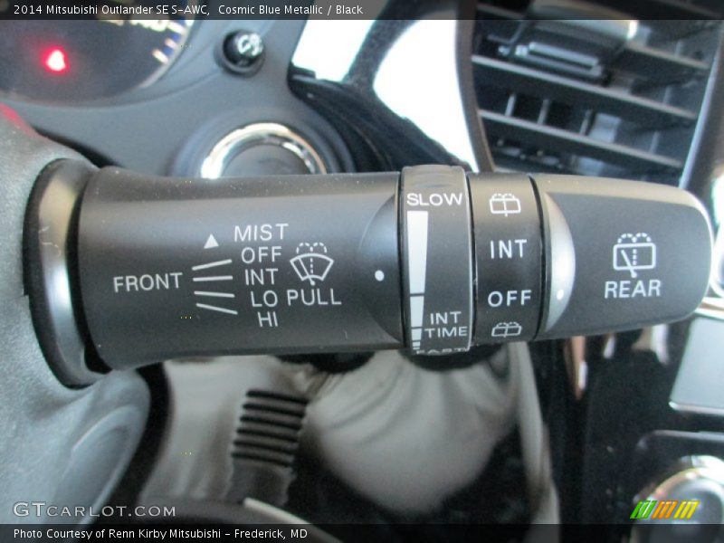 Controls of 2014 Outlander SE S-AWC