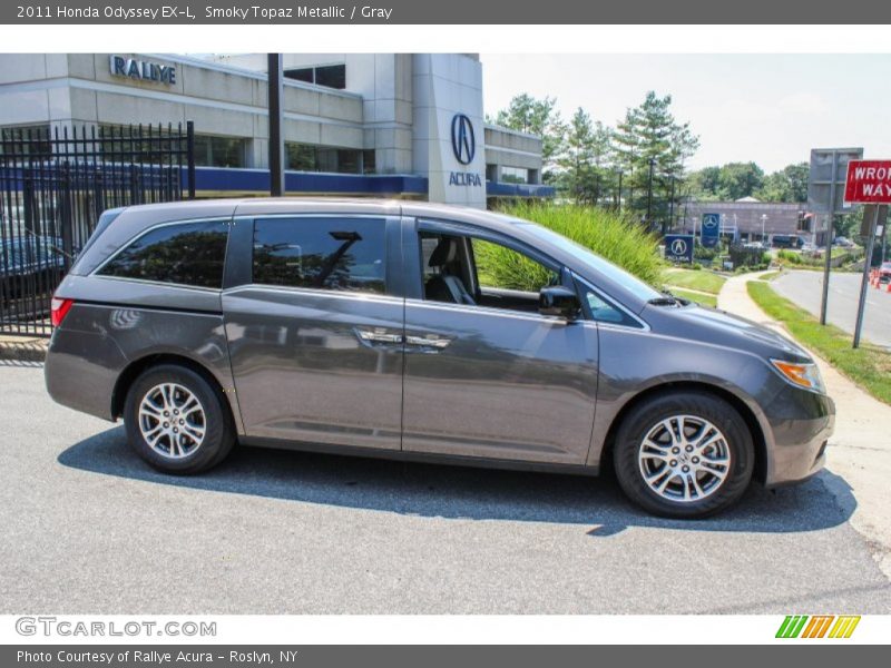 Smoky Topaz Metallic / Gray 2011 Honda Odyssey EX-L