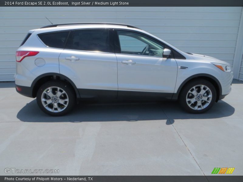 Ingot Silver / Medium Light Stone 2014 Ford Escape SE 2.0L EcoBoost