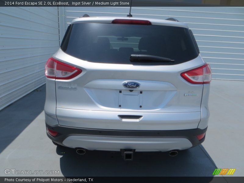 Ingot Silver / Medium Light Stone 2014 Ford Escape SE 2.0L EcoBoost