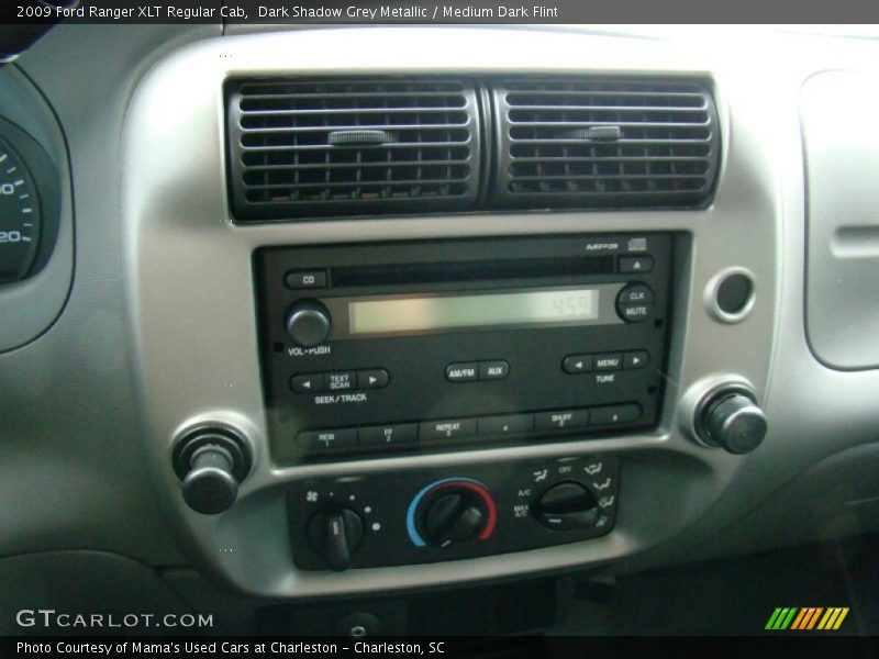 Dark Shadow Grey Metallic / Medium Dark Flint 2009 Ford Ranger XLT Regular Cab