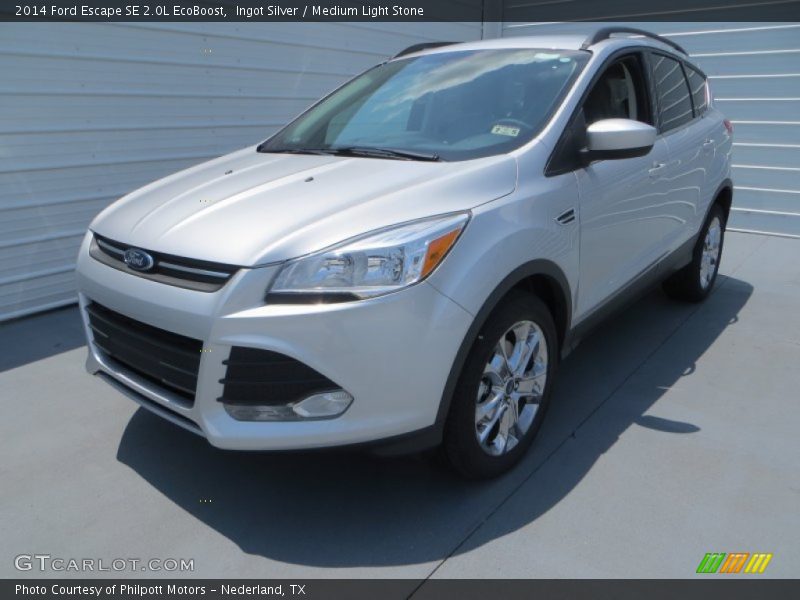Ingot Silver / Medium Light Stone 2014 Ford Escape SE 2.0L EcoBoost