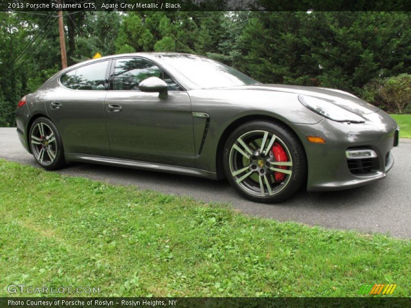 Agate Grey Metallic / Black 2013 Porsche Panamera GTS