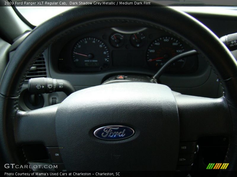 Dark Shadow Grey Metallic / Medium Dark Flint 2009 Ford Ranger XLT Regular Cab
