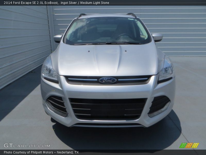 Ingot Silver / Medium Light Stone 2014 Ford Escape SE 2.0L EcoBoost