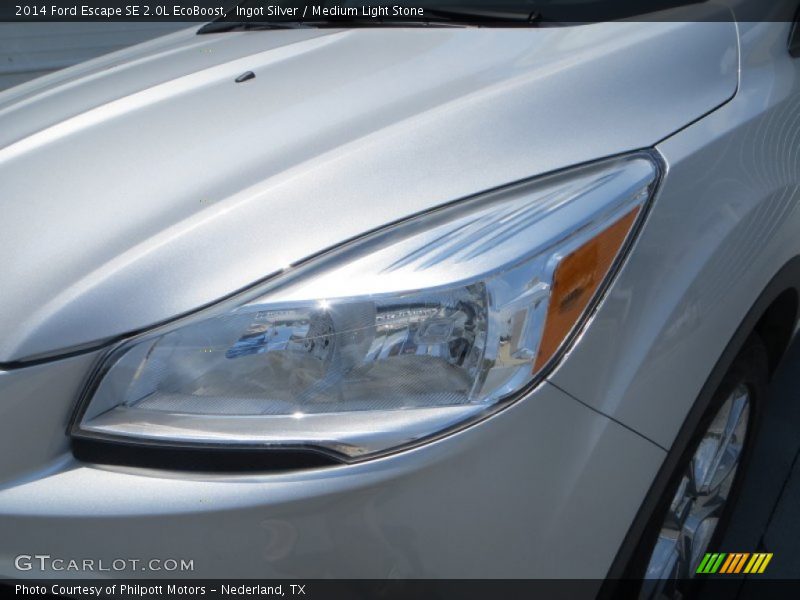 Ingot Silver / Medium Light Stone 2014 Ford Escape SE 2.0L EcoBoost