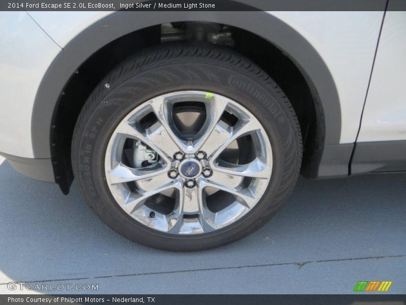 Ingot Silver / Medium Light Stone 2014 Ford Escape SE 2.0L EcoBoost